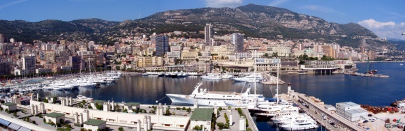 Panoramic view of Monaco